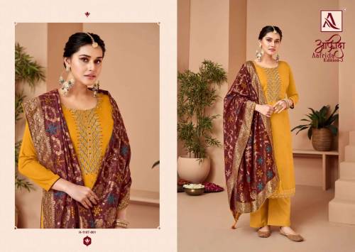 Alok Suit Aafrida Edition Vol-3 1187-001 To 1187-006 Series