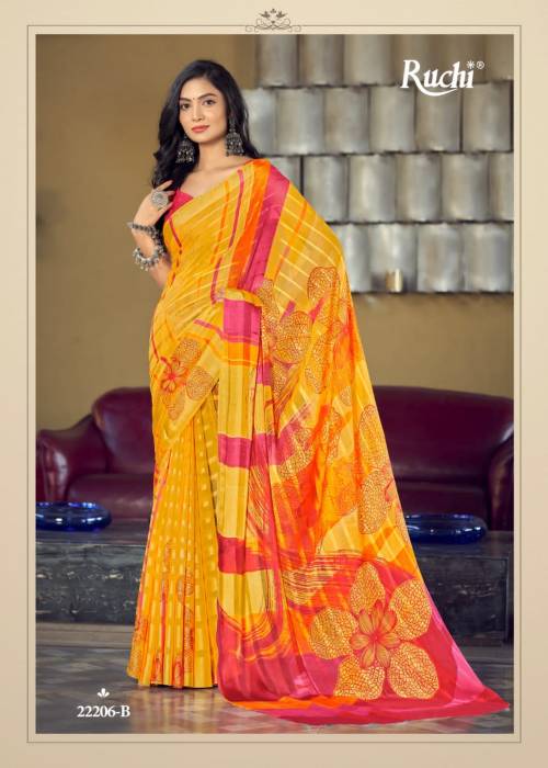 Ruchi Saree Vartika Silk 22201-22206 Colors Series