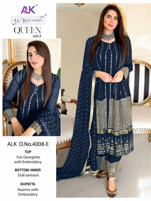 AL Khushbu Queen Vol-3 4008 Colors