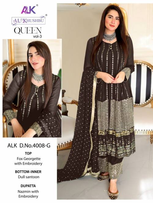 AL Khushbu Queen Vol-3 4008 Colors