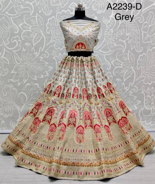 A 2239 Colors Silk Lehenga Choli