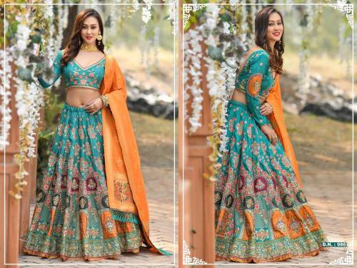 AF Peafowl Vol57 981-991 Series Lehengas