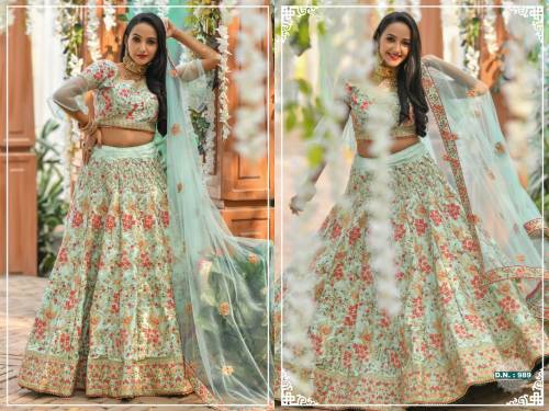 AF Peafowl Vol57 981-991 Series Lehengas