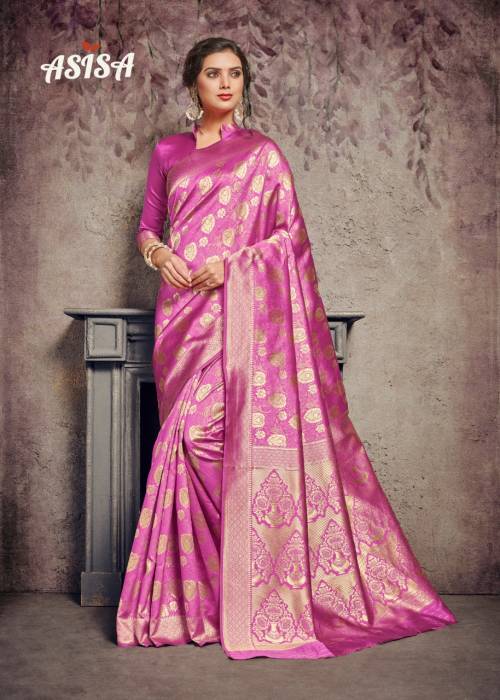 Asisa Abhilasha 5801-5806 Poly Silk Designer Saree