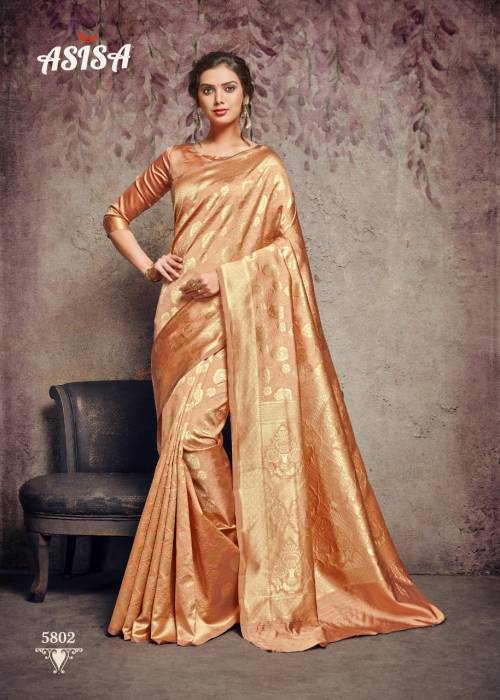 Asisa Abhilasha 5801-5806 Poly Silk Designer Saree