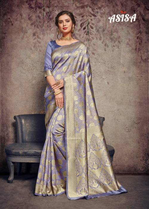 Asisa Abhilasha 5801-5806 Poly Silk Designer Saree