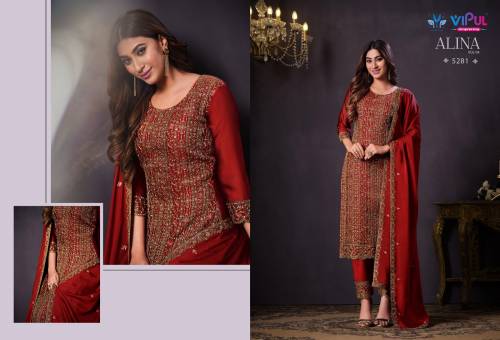 Vipul Fashion Alina Vol-4 5281-5286 Series