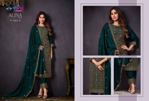 Vipul Fashion Alina Vol-4 5281-5286 Series