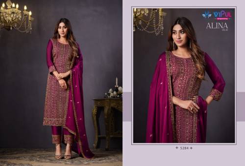 Vipul Fashion Alina Vol-4 5281-5286 Series