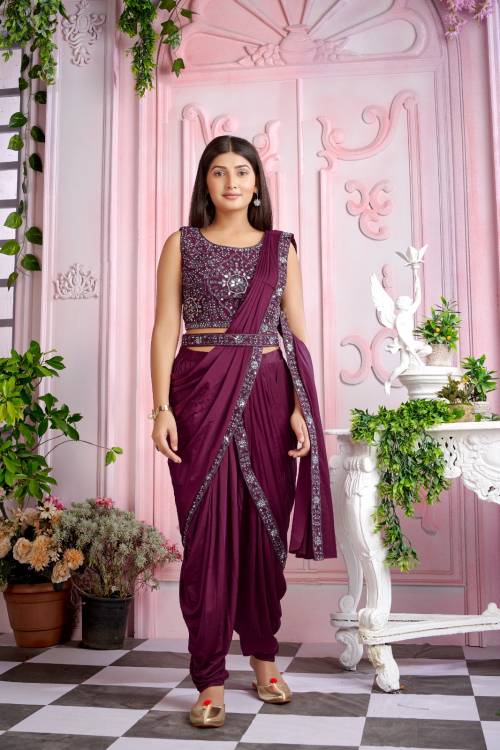 Amoha Trendz Ready Made Designer Saree 1015950 Colors