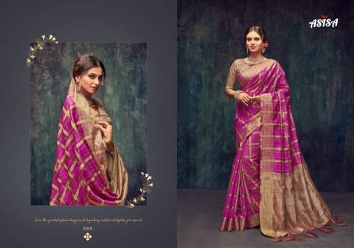 Asisa Shanaya 6201-6206 Series Silk Saree