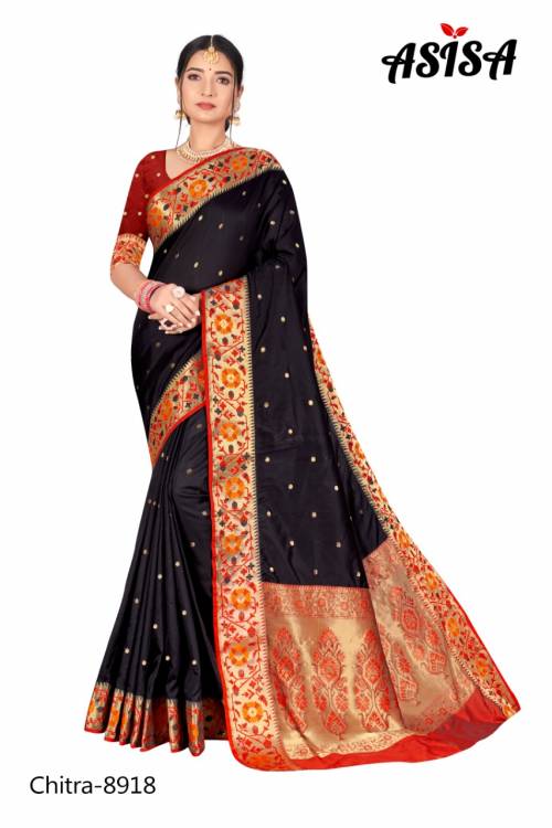 Asisa Chitra 8912-8920 Banarasi Silk Saree
