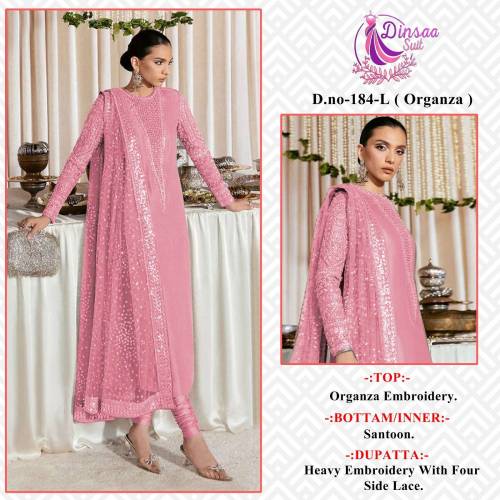 Dinsaa Suit 184 New Colors