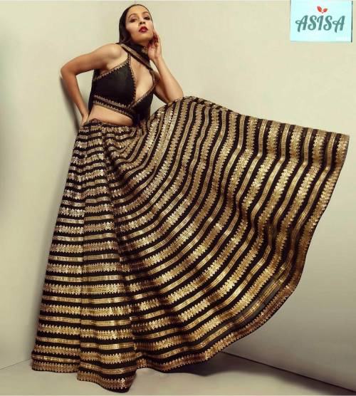 FB-H17 Bollywood Designer Silk Lehenga 