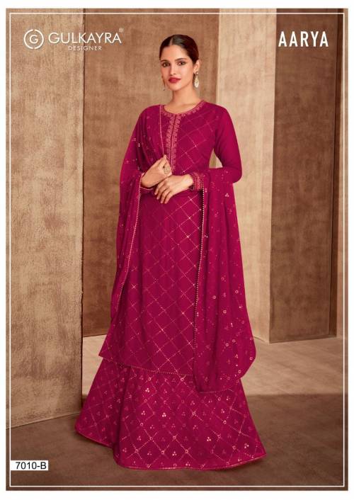 Gulkayra Designer Aarya 7010 Colors Dress