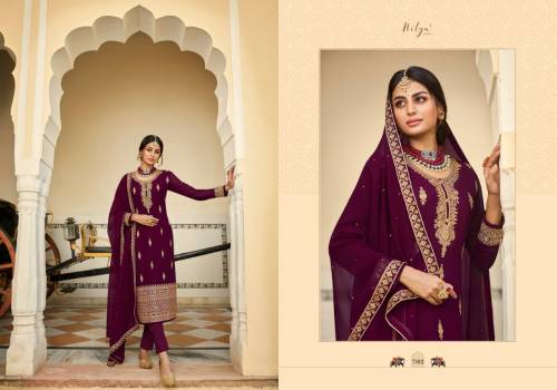 LT Fabrics Nitya 171 7101-7105 Series Suits