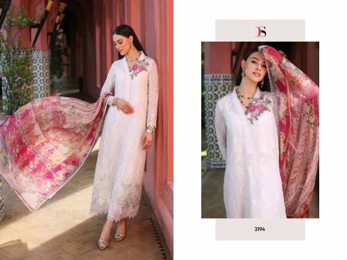 Deepsy Suit Noor Luxury Chikankari Lawn 23 3191-3196 Series