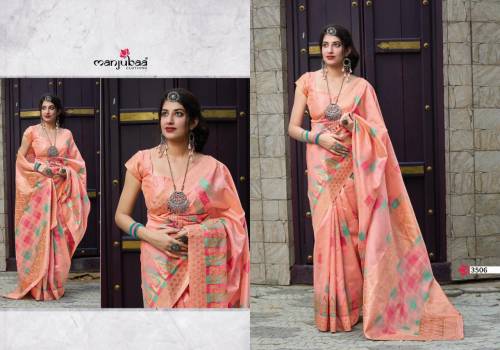 Manjubaa Maitri Silk 3501-3506 Series Sarees