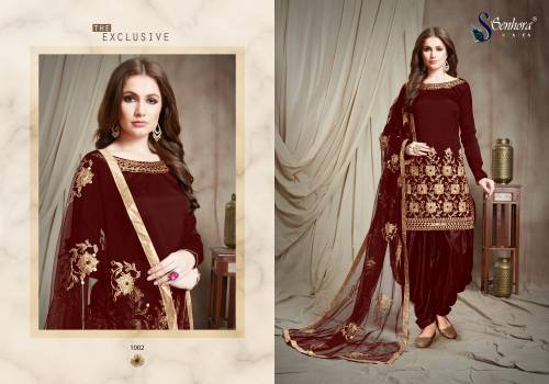 SN Mirror Vol1 1001-1003 Silk With Real Mirror Pakistani Suit