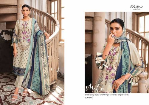 Belliza Designer Naira Vol-4 776-001 To 776-010 Series