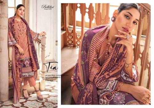 Belliza Designer Naira Vol-4 776-001 To 776-010 Series