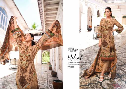 Belliza Designer Naira Vol-4 776-001 To 776-010 Series