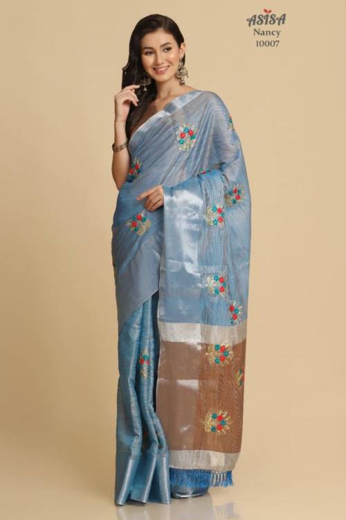 Asisa Nancy 10001-10008 Cotton Silk Saree