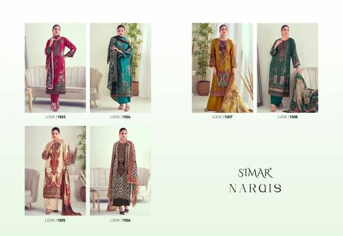 Glossy Simar Nargis 1503-1508 Series