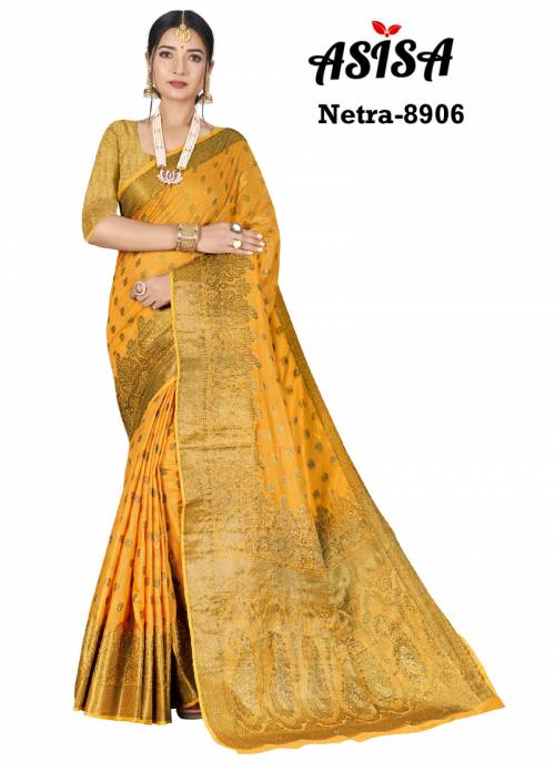 Asisa Netra 8901-8911 Banarasi Silk Designer Saree