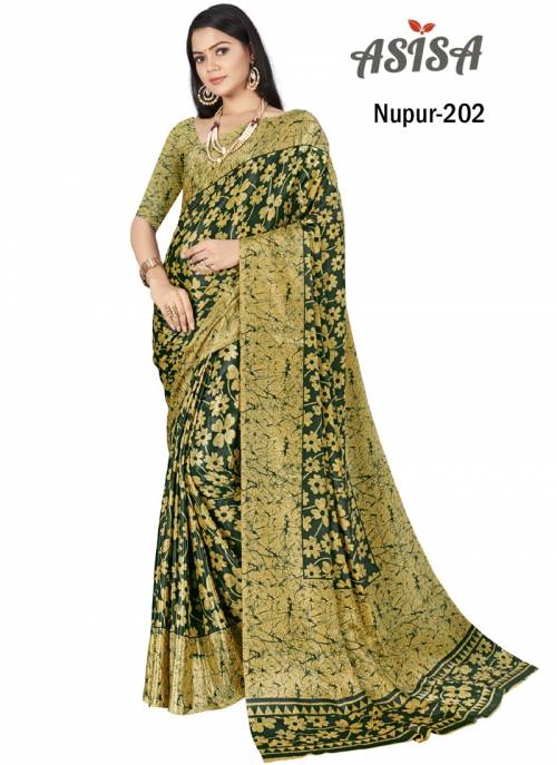 Asisa Nupur 201-216 Georgette Printed Saree