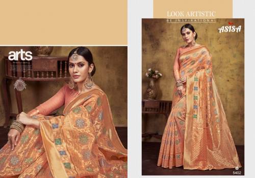 Asisa Omisha 5401-5406 Spun Cotton Designer Saree