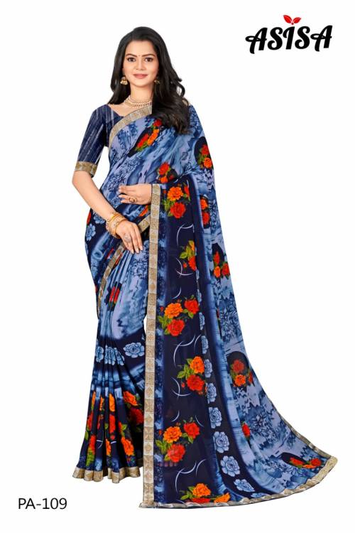 Asisa Jaanvi Vol1 101-112 Floral Printed Saree