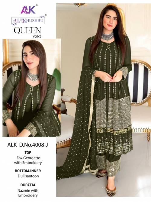 AL Khushbu Queen Vol-3 4008 New Colors