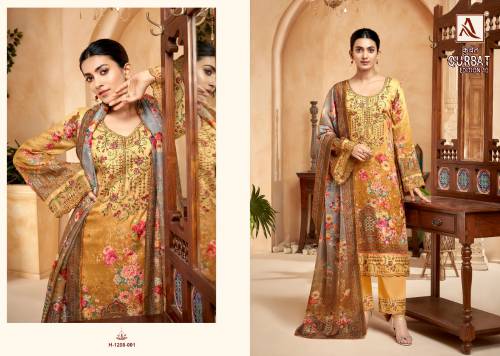 Alok Suit Qurbat Edition Vol-10 1208-001 To 1208-008 Series