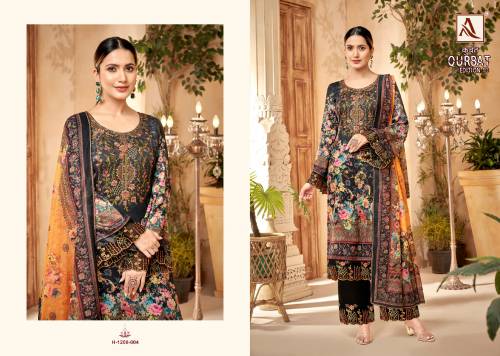 Alok Suit Qurbat Edition Vol-10 1208-001 To 1208-008 Series