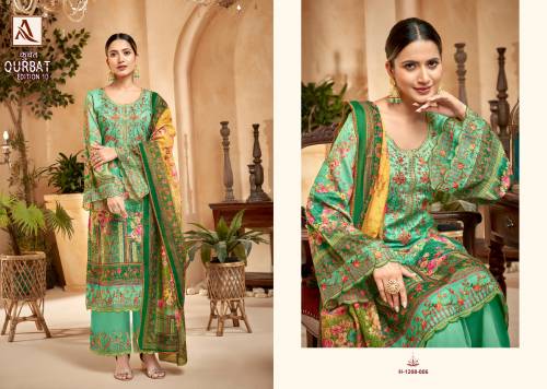 Alok Suit Qurbat Edition Vol-10 1208-001 To 1208-008 Series