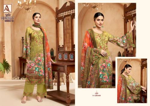 Alok Suit Qurbat Edition Vol-10 1208-001 To 1208-008 Series