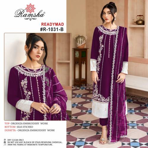 Ramsha Suit R-1031 Nx Colors