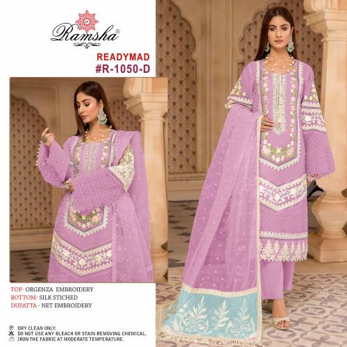 Ramsha Suit Ready Made Collection R-1050 Colors