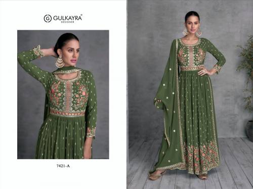 GULKAYRA DESIGNER RIVVA 7421 COLORS