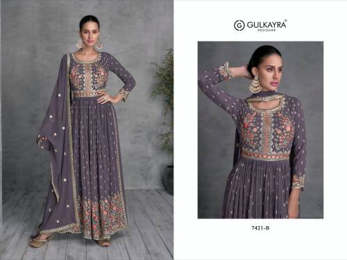 GULKAYRA DESIGNER RIVVA 7421 COLORS