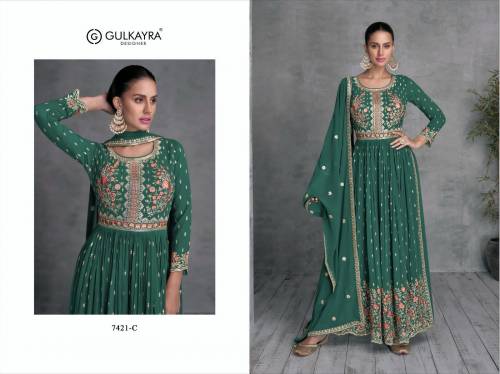 GULKAYRA DESIGNER RIVVA 7421 COLORS