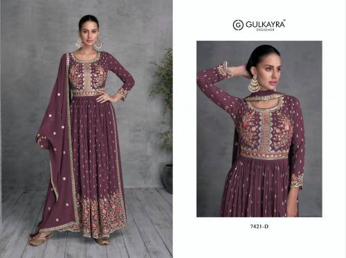 GULKAYRA DESIGNER RIVVA 7421 COLORS