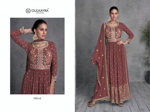 GULKAYRA DESIGNER RIVVA 7421 COLORS