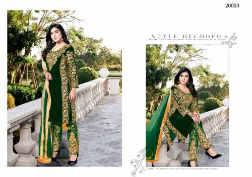 SN Vol20 Goldy 20001-20004 Series Salwar Suit