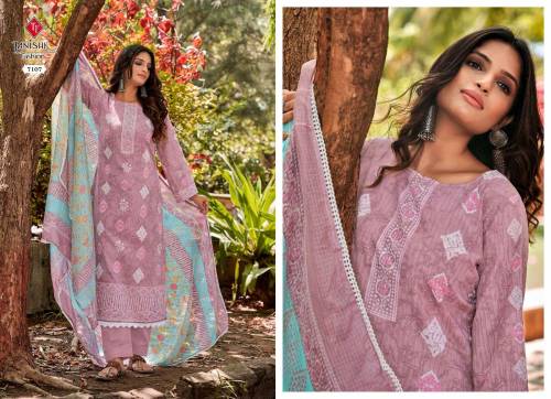 Tanishak Fashion Sanah 7101-7108 Series