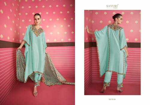 Sayuri Designer Kaftan 5215 Colors