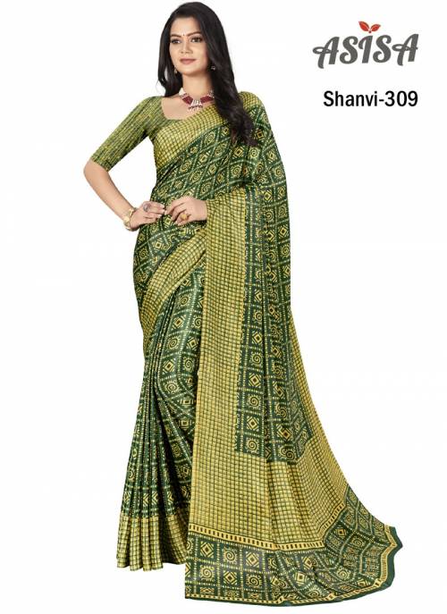 Asisa Shanvi 301-312 Georgette Printed Saree