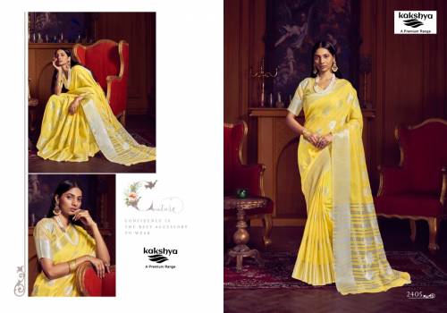 Kakshya Siya 2403-2408 Linen Party Wear Saree