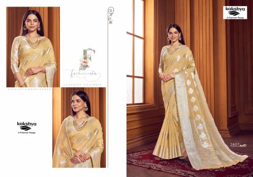 Kakshya Siya 2403-2408 Linen Party Wear Saree